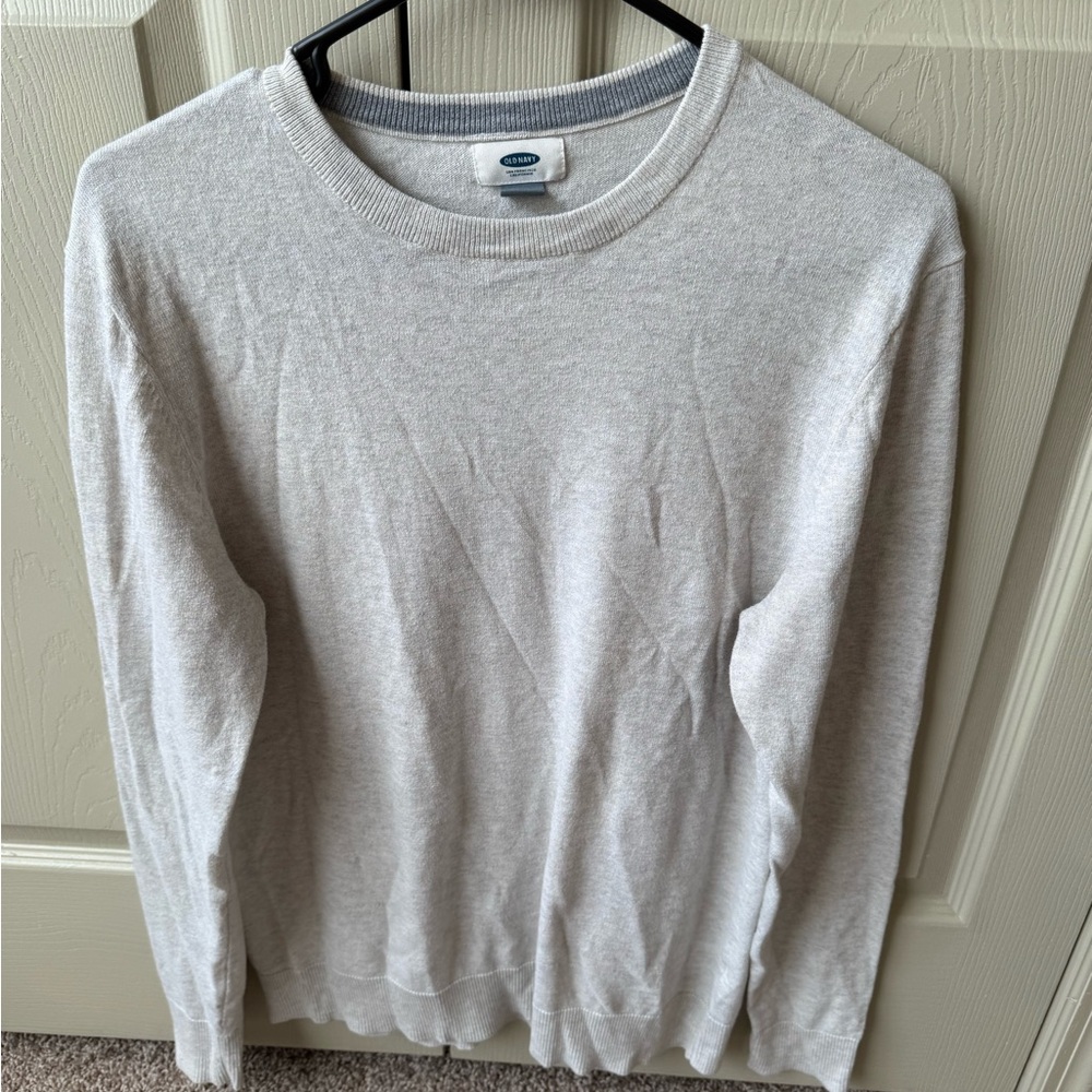 Old Navy Gray Crewneck Sweater